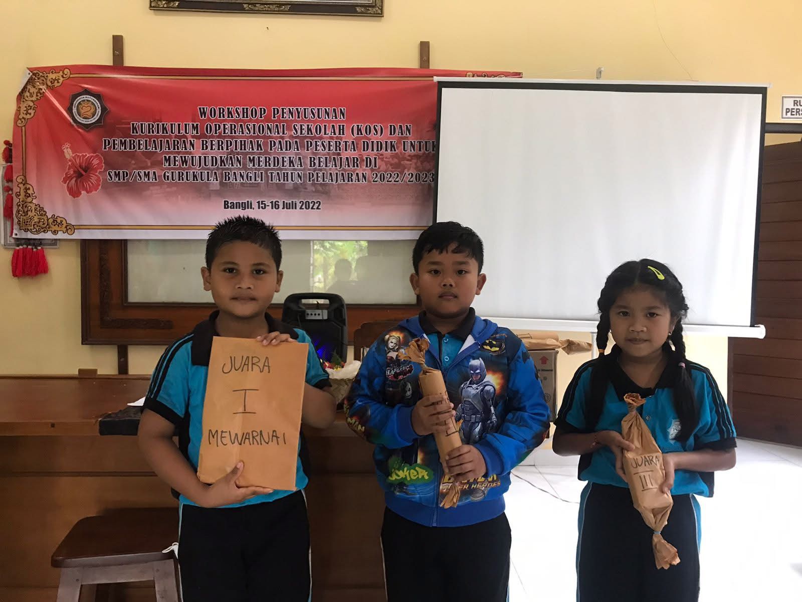 Siswa Adi Widyalaya Gurukula Bangli Melaksanakan Kegiatan Jeda Semester 